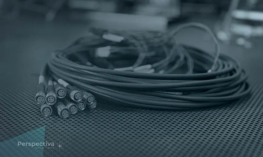 Wiązki elektryczne czujnika indukcyjnego - Perspectiva Solutions produkcja wiązek kablowych