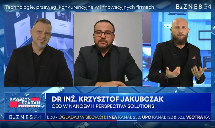 Krzysztof Jakubczak w programie Biznes24.tv w temacie komunikacji biznesowej